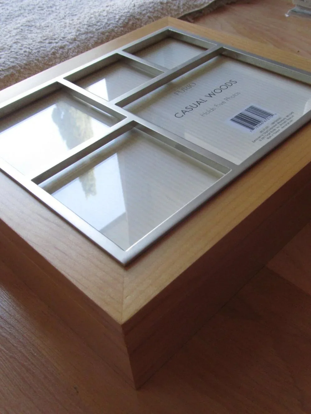 2001 FURIO Casual Wood Collection Photo Frame Storage Box